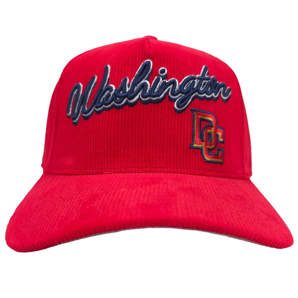 Washington Nationals Mitchell & Ness MLB Pro Fit Snapback Hat Cap 3D Logo NWT